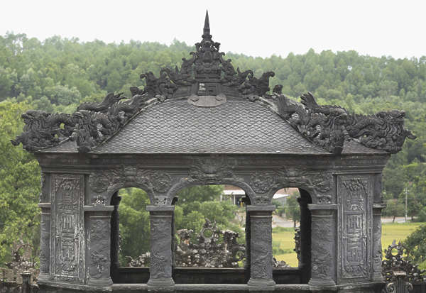 OrientalRoofing0026 - Free Background Texture - ornament asian vietnam